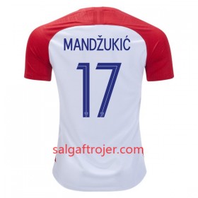 Kroatien Fodboldtrøjer Mandzukic 17 Hjemmebanesæt VM 2018